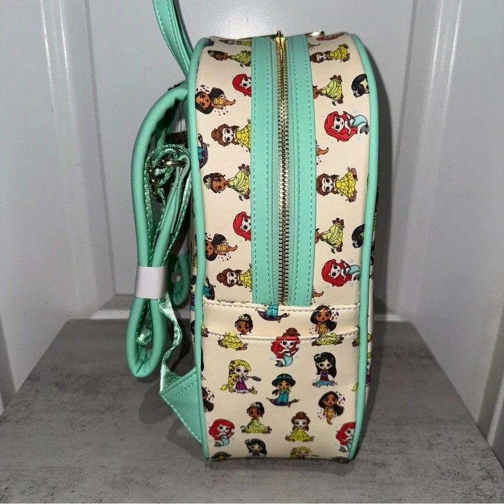 Disney Loungefly Young Princess AOP Backpack - Picture 2 of 6